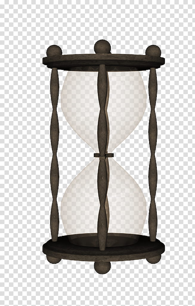 black wooden framed hourglass transparent background PNG clipart