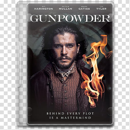 TV Show Icon , Gunpowder, closed Gunpowder DVD case transparent background PNG clipart