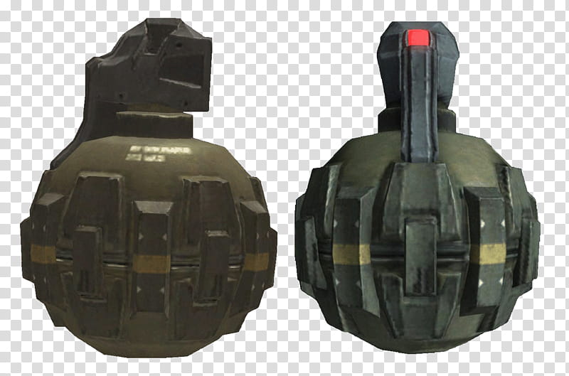 HReach Frag Grenade Overview, two green grenades transparent background PNG clipart