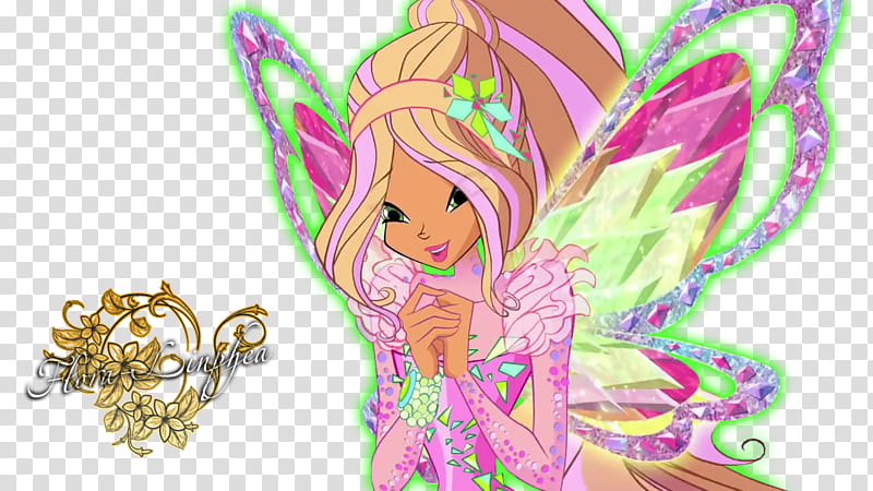 Winx Club Flora transparent background PNG clipart