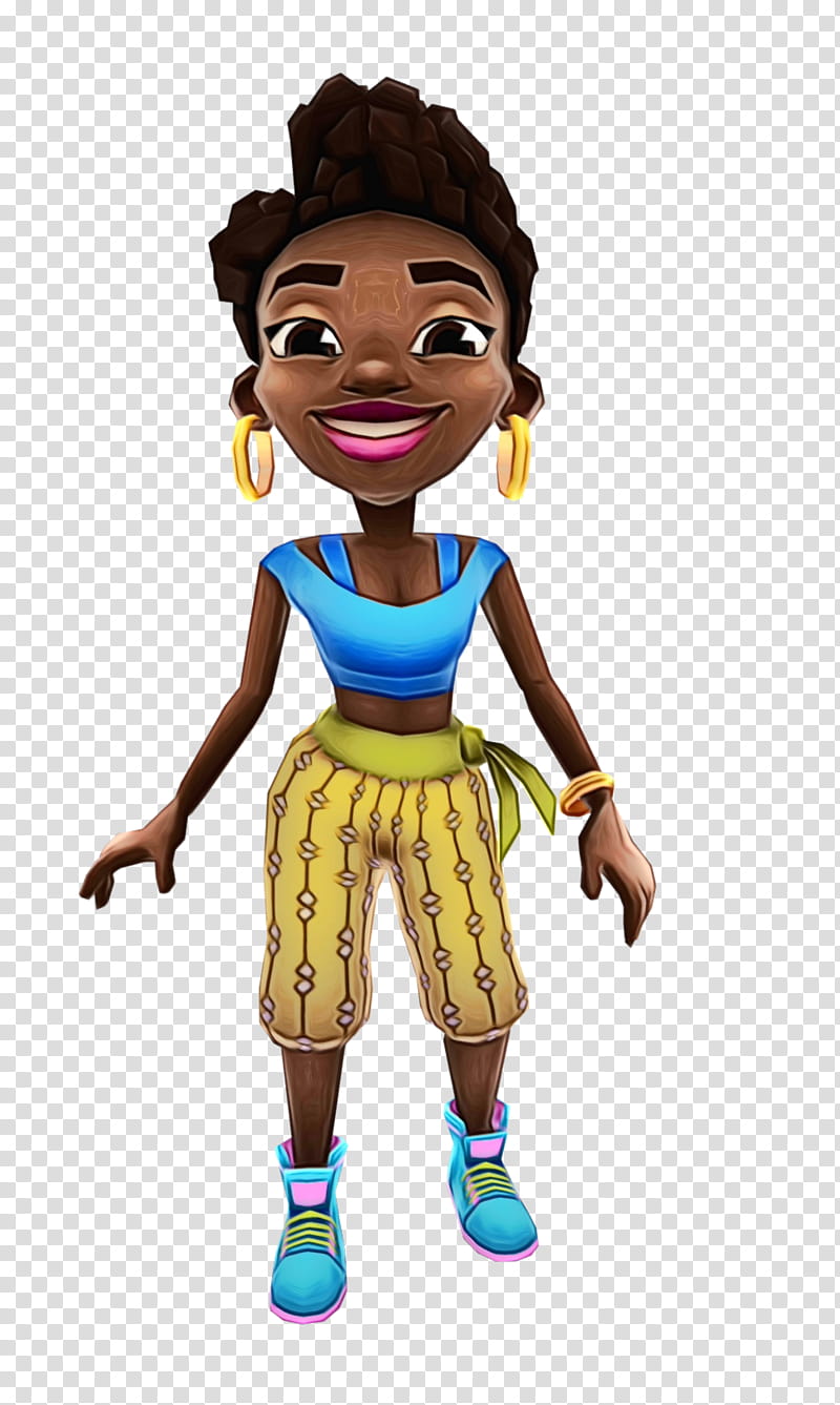 Coloring page Subway Surfers zuri 