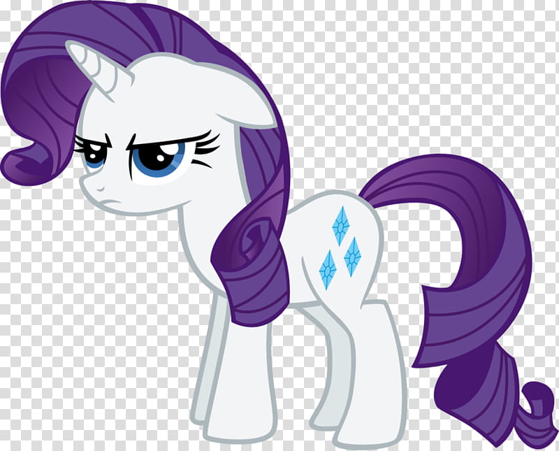 Implied Facehoof, white and purple frowning My Little Pony character illustration transparent background PNG clipart