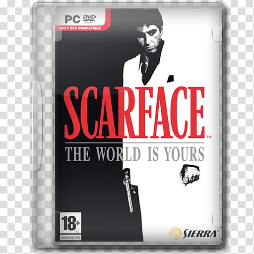 Game Icons , Scarface The World is Yours transparent background PNG clipart