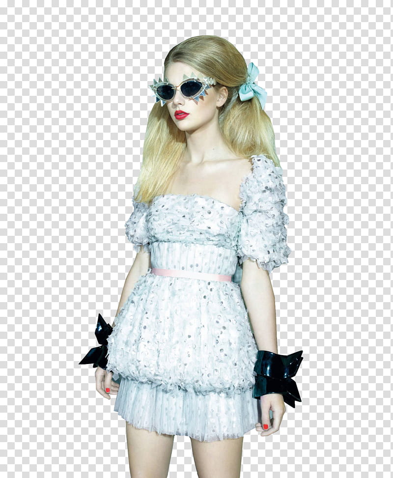 Taylor Swift, woman wearing gray dress transparent background PNG clipart