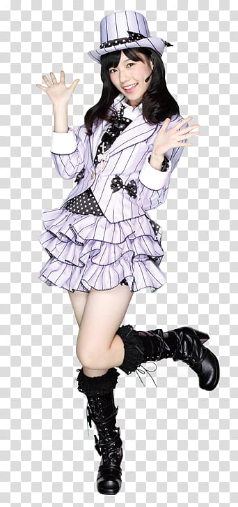 Haruka Shimazaki AKB render transparent background PNG clipart