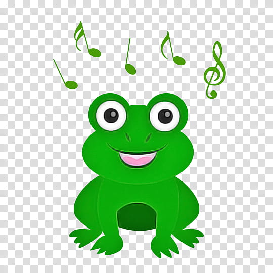 green frog cartoon true frog toad, Grass, Tree Frog, Hyla, Logo, Smile transparent background PNG clipart