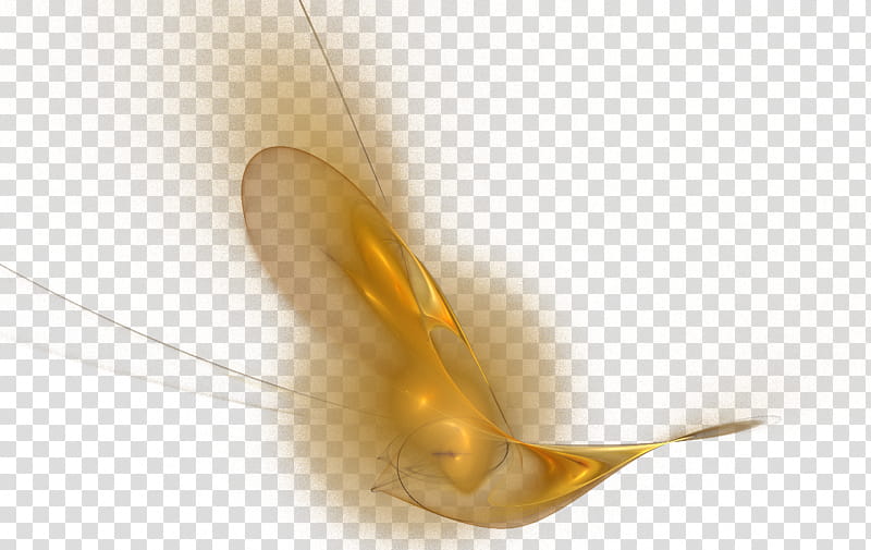 Diza fractals, yellow illustration transparent background PNG clipart
