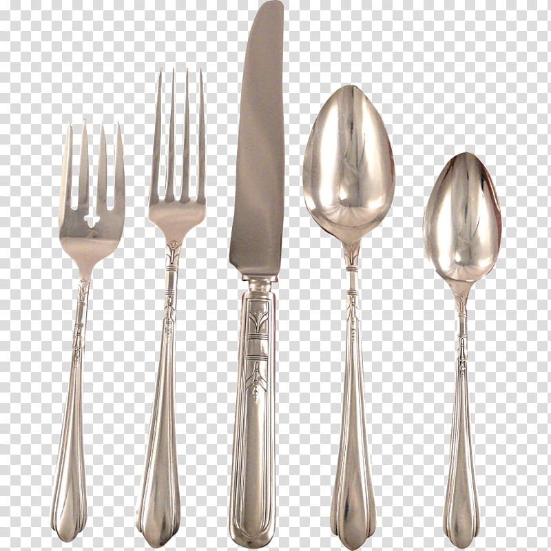 Silver, Fork, Oneida Community, Cutlery, Household Silver, Tableware, Table Setting, Spoon transparent background PNG clipart