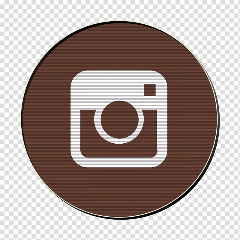 ico icon share icon instagram icon, Media Icon, Add Icon, Social Icon, Brown, Circle, Camera, Line transparent background PNG clipart