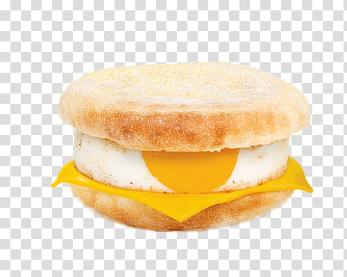 McDonald s, sandwich filled with egg transparent background PNG clipart