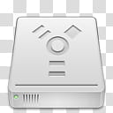 VannillA Cream Icon Set, Firewire, rectangular white device transparent background PNG clipart