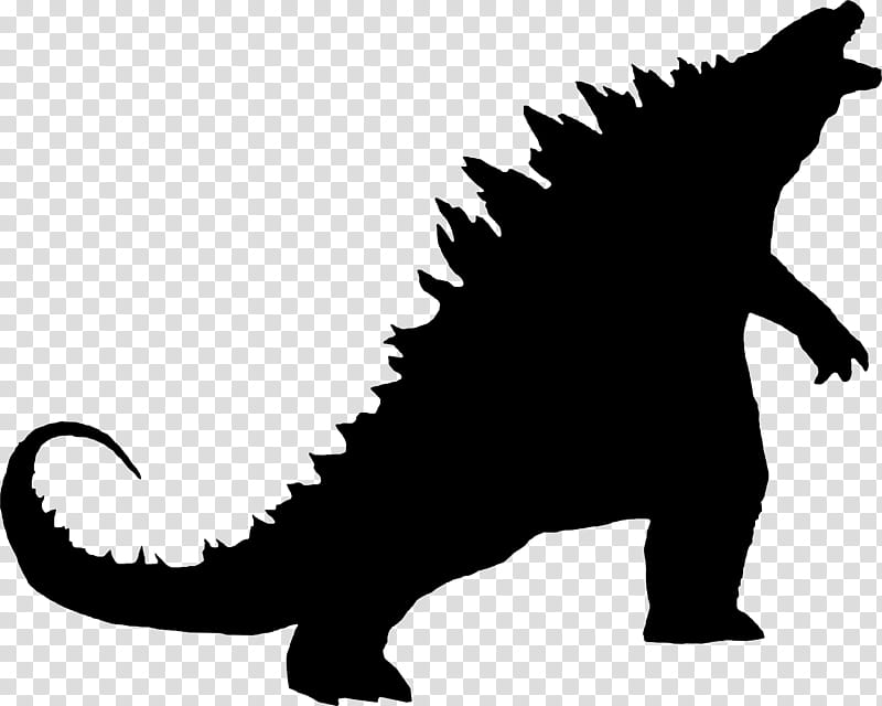 Godzilla Silhouette Renders transparent background PNG clipart