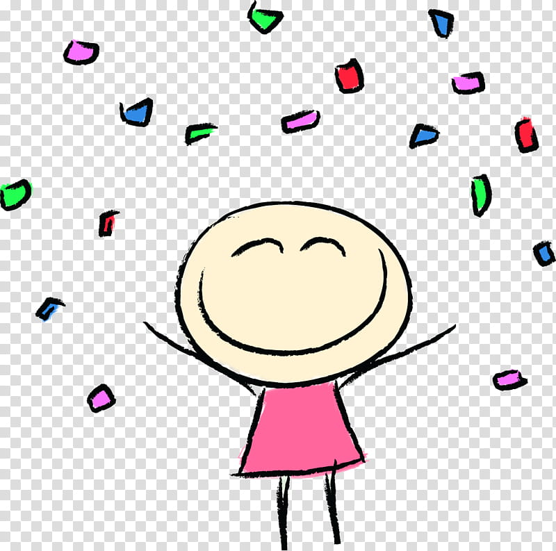 LittlePeople Birthday Freebie, multicolored hand-drawn sketch transparent background PNG clipart