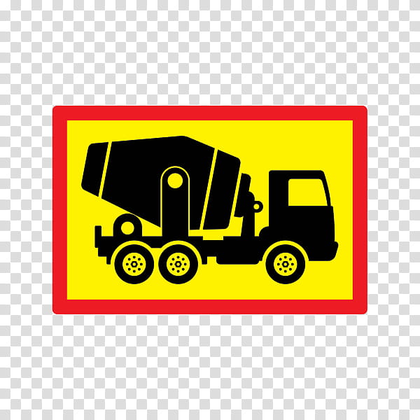 Road, Truck, Heavy Machinery, Construction, Sticker, Wall Decal, Dump Truck, Cement Mixers transparent background PNG clipart