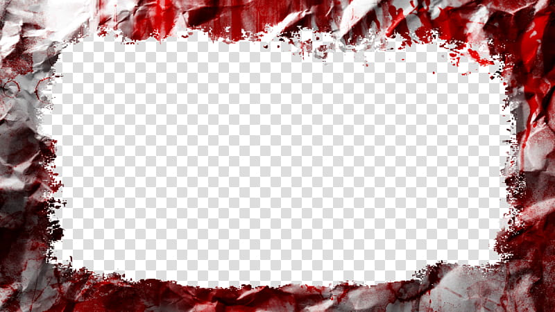 bloody frame transprent use freely, red and gray border transparent background PNG clipart