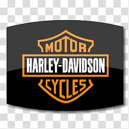 Cinema dock icons, HarleyDavidson, Harley-Davidson Motorcycle logo transparent background PNG clipart