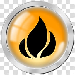 OD Orange Dock icons, nero transparent background PNG clipart