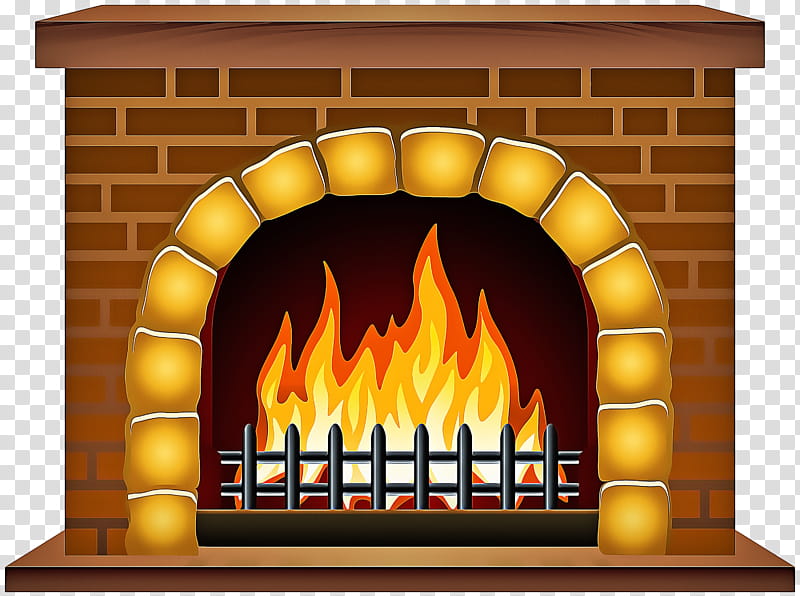 fireplace arch hearth heat flame, Architecture, Fire Screen transparent background PNG clipart