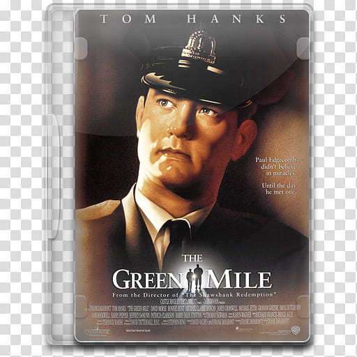 Movie Icon , The Green Mile, The Green Mile DVD case transparent background PNG clipart