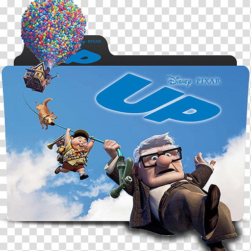 Pixar Folder Icon , up transparent background PNG clipart