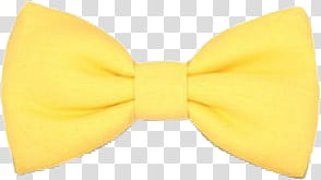  YELLOW, yellow bowtie transparent background PNG clipart