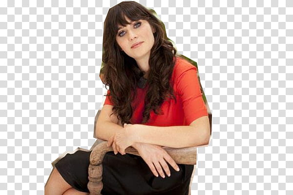 Zooey Deschanel transparent background PNG clipart