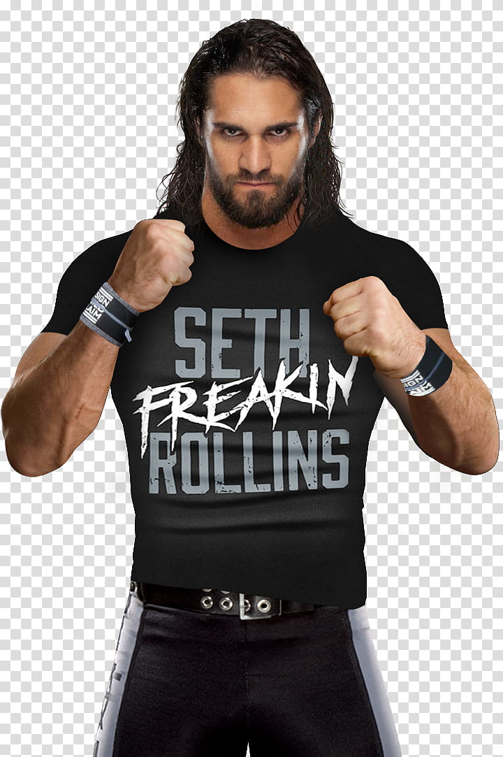 Seth Rollins   W NEW T shirt transparent background PNG clipart