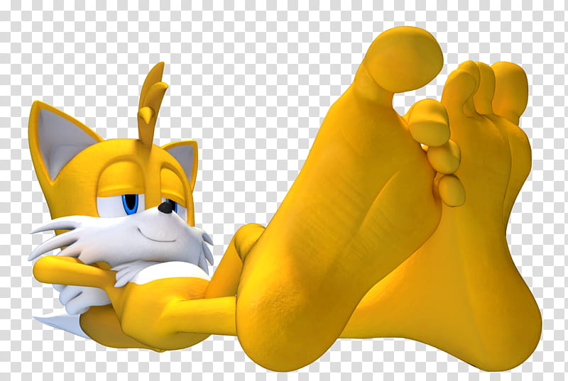D Relaxing times with Tails, Sonic character transparent background PNG clipart