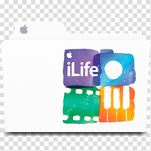 iLife  folder, Apple iLife folder icon transparent background PNG clipart