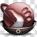 Sphere   , red planet illustration transparent background PNG clipart