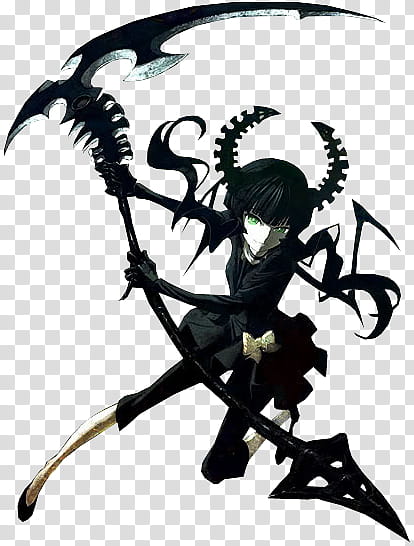 Render Dead Master, female character holding scythe transparent background PNG clipart