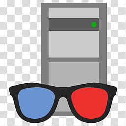 Simply Styled Icon Set  Icons FREE , Speccy, D glasses computer icon transparent background PNG clipart