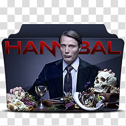 TV Series Folder Icons, Hannibal x transparent background PNG clipart