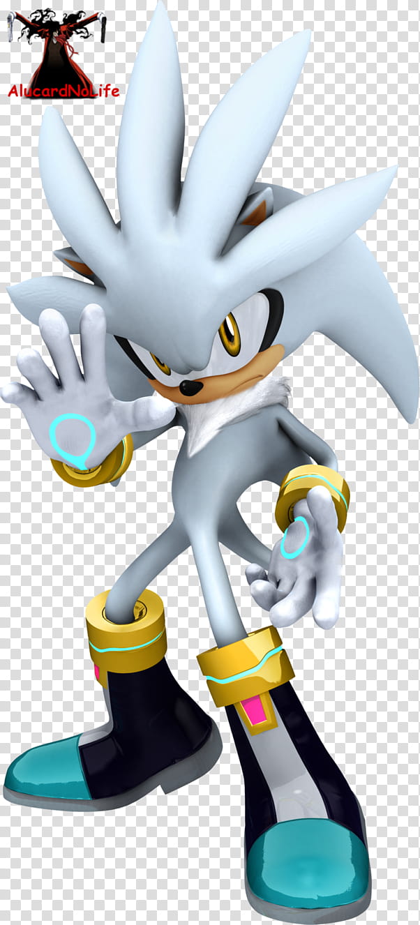 Silver The Hedgehog Render, Silver the Hedgehog character transparent background PNG clipart