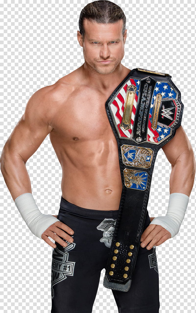Dolph Ziggler United States Champion  NEW transparent background PNG clipart