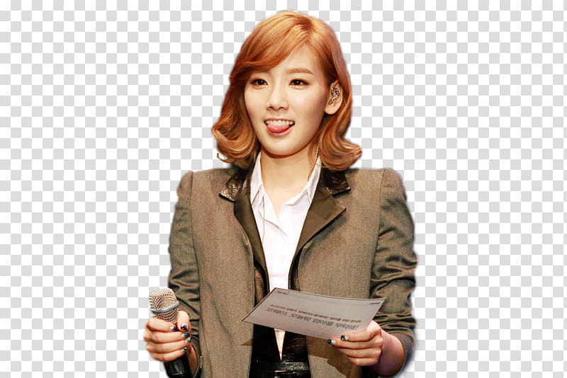SNSD Taeyeon Coway Concert transparent background PNG clipart