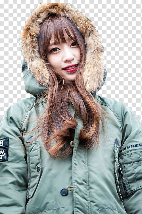 Hani EXID, woman taking selfie transparent background PNG clipart