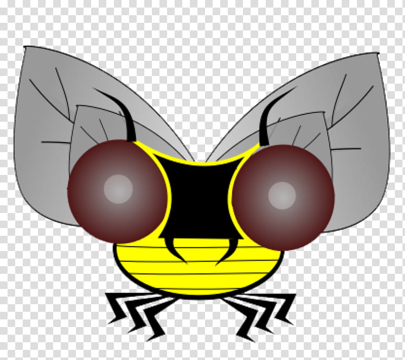 Bumblebee, Insect, Yellow, Logo, Pollinator, Membrane, Cartoon, Smile transparent background PNG clipart