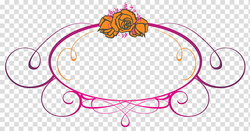 Graphic Design Frame, Logo, Frames, Roses Frame, Heart Frame, Online And Offline, Pink, Circle transparent background PNG clipart