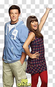 Glee Finn And Rachel Yearbook HQ transparent background PNG clipart