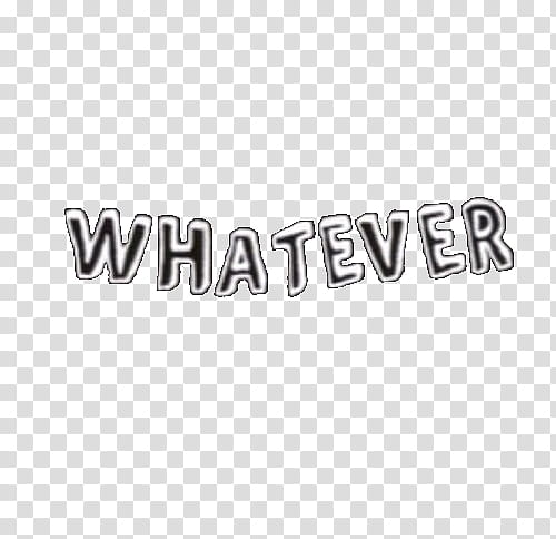 style, whatever text transparent background PNG clipart