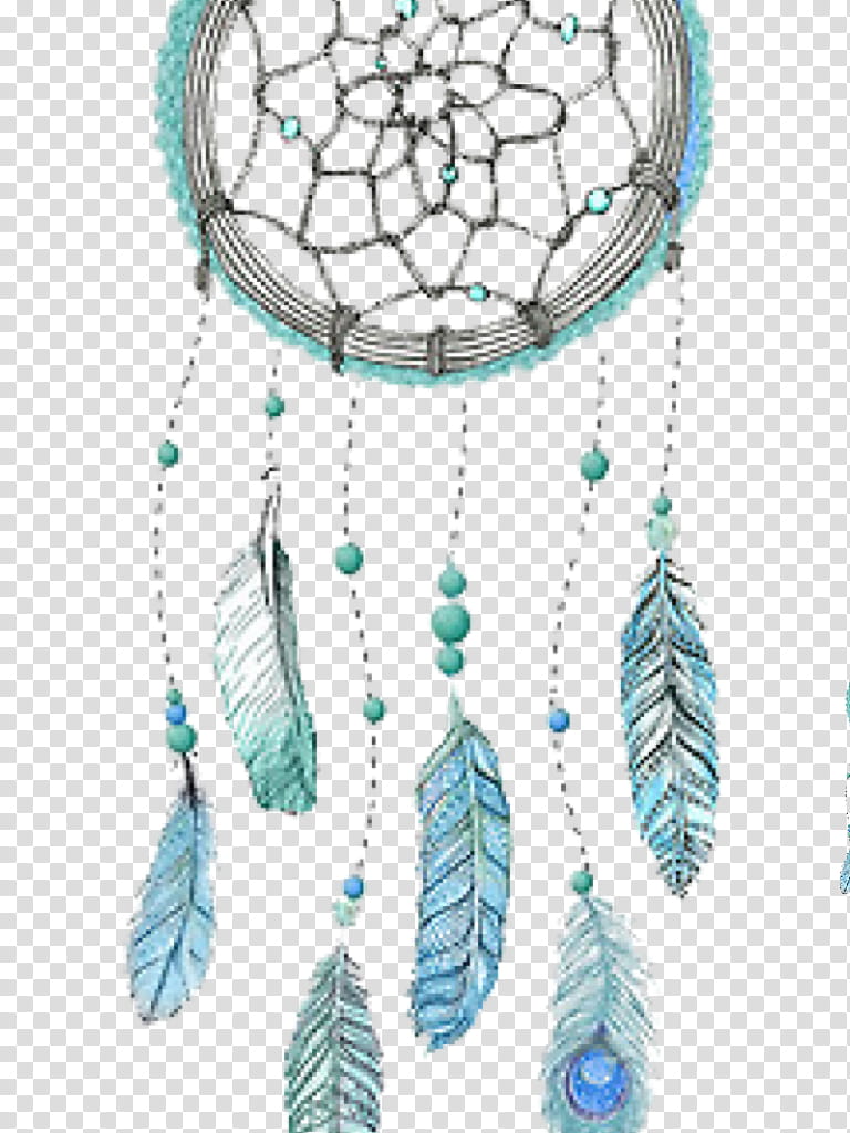 Wind, Dreamcatcher, Sticker, Drawing, Printing, Wind Chimes, Jewellery, Turquoise transparent background PNG clipart
