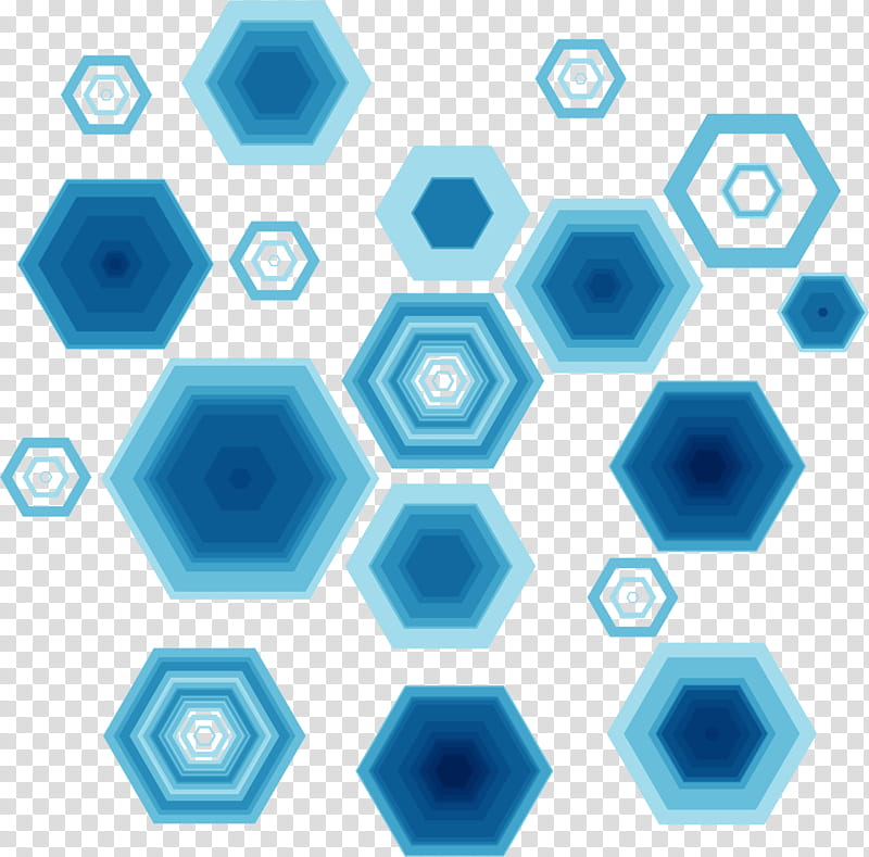 Hexagon, Geometry, Line, Science, Shape, Blue, Aqua, Turquoise transparent background PNG clipart