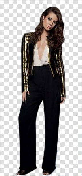 Lea Michele Revista Prestige shoot transparent background PNG clipart