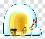 Resource Winter Holidays, Little Snow House icon transparent background PNG clipart