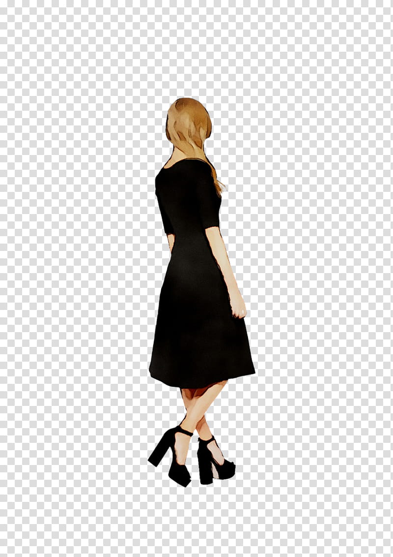 Cocktail, Little Black Dress, Shoulder, Sleeve, Skirt, Black M, Clothing, Standing transparent background PNG clipart