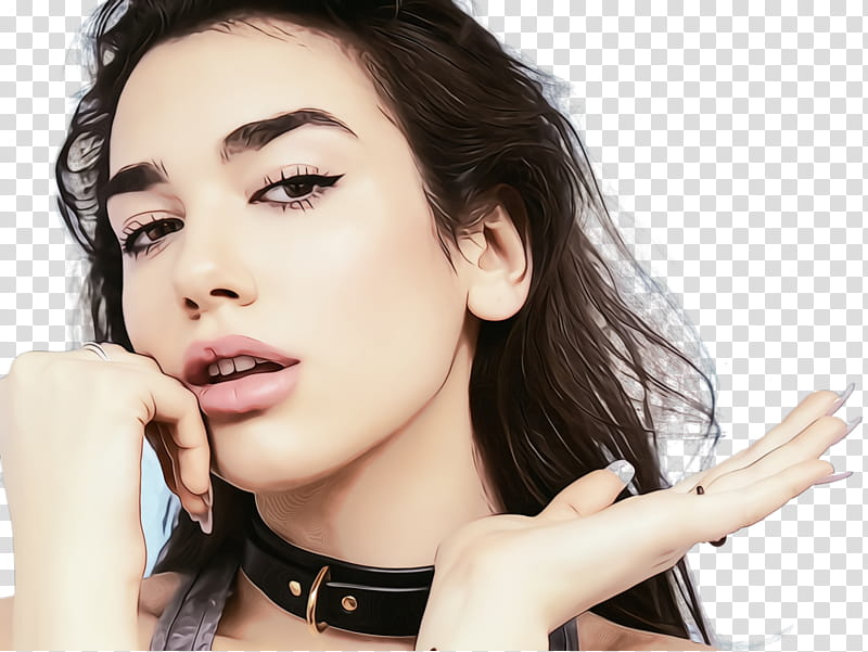 Mouth, Watercolor, Paint, Wet Ink, Dua Lipa, Blow Your Mind Mwah, Song, Model transparent background PNG clipart