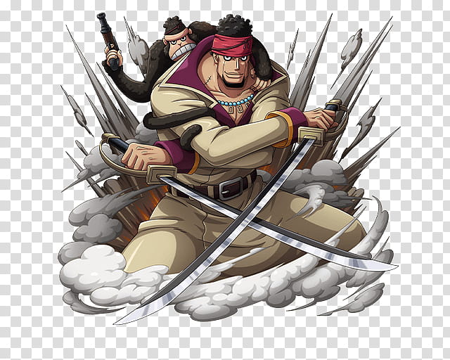 BOHEMIAN KNIGHT DOMA OF WHITEBEARD PIRATES, One Piece Barbe Blanche transparent background PNG clipart
