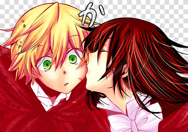 Anime Kissing Cheek