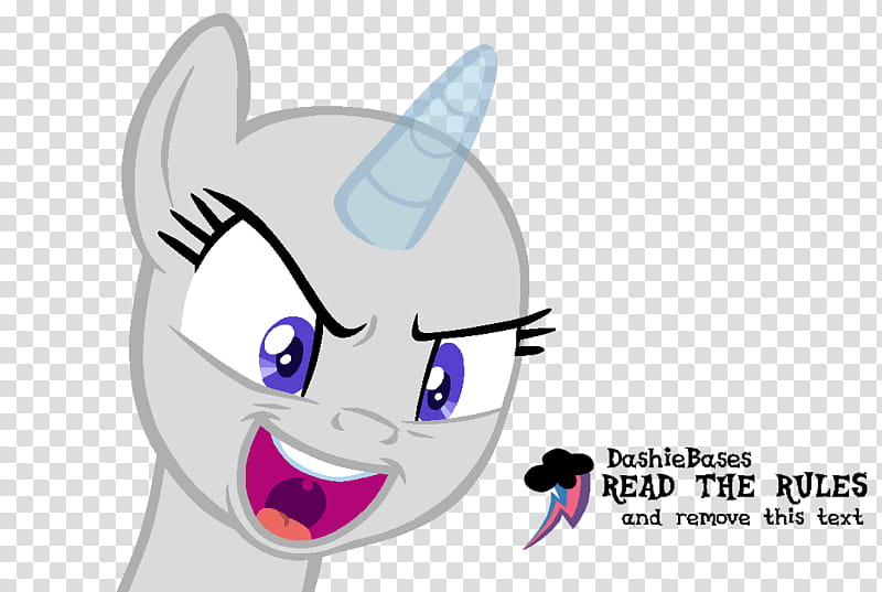MLP Base Like an angry god, gray pony transparent background PNG clipart